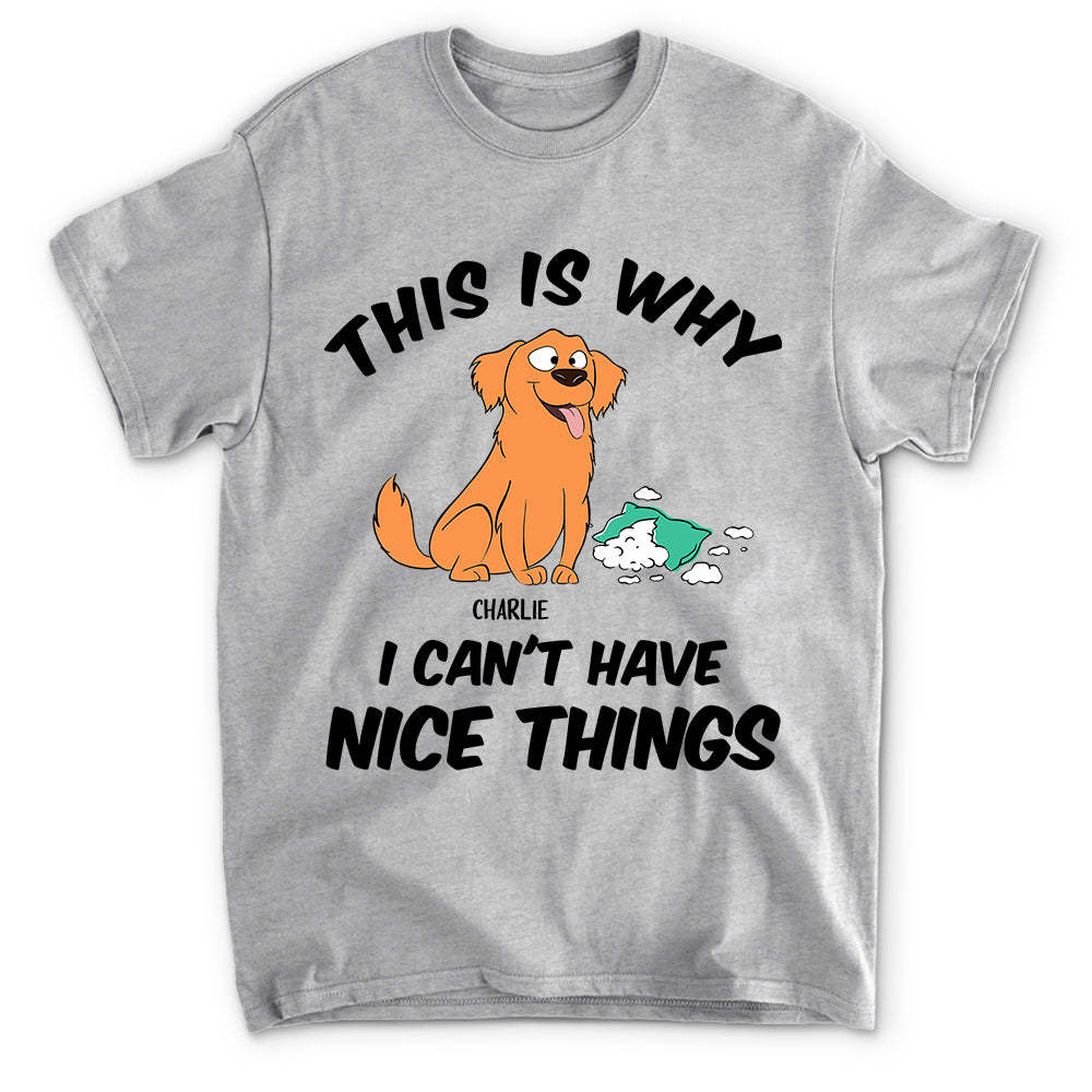 This Is Why - Personalized Custom Unisex T-shirt for Pet Lovers