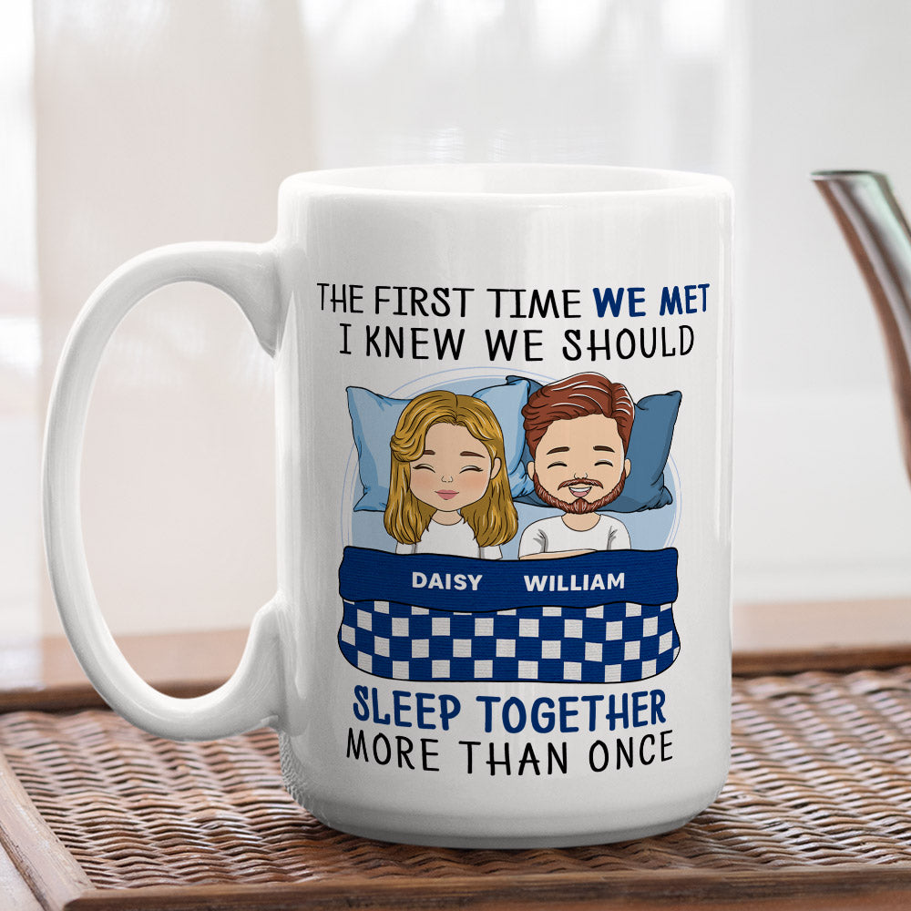 More Than Once - Exquisite Personalized Custom Coffee Mugs for Couples