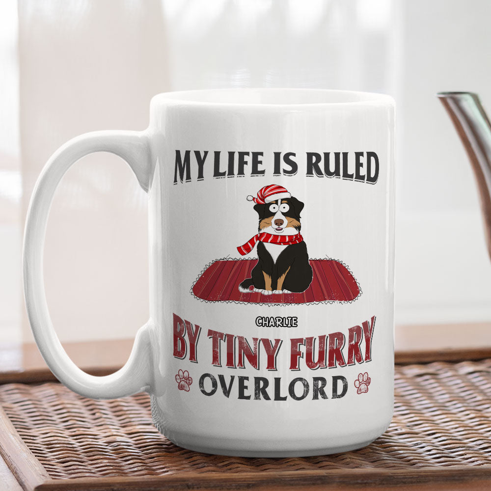 Tiny Furry Overlords - Exquisite Personalized Custom Coffee Mug for Pet Lovers