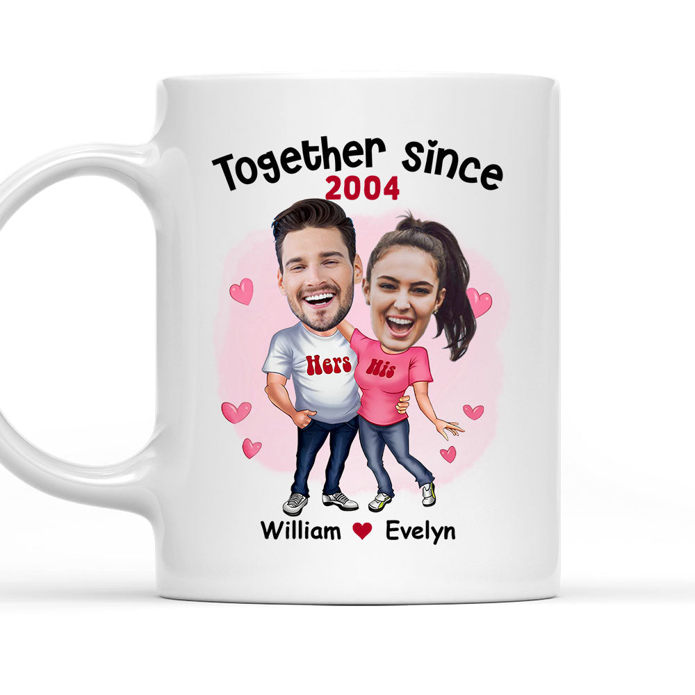 Together Since - Customizable Personalized Coffee Mugs for Couples