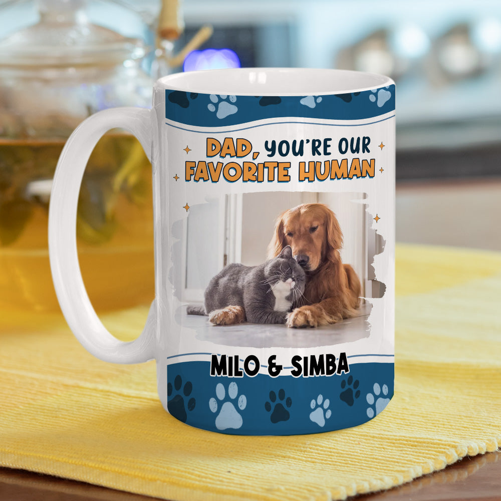 I Love You The Most Version - Personalized Custom Pet Photo Coffee Mug - 11oz & 15oz