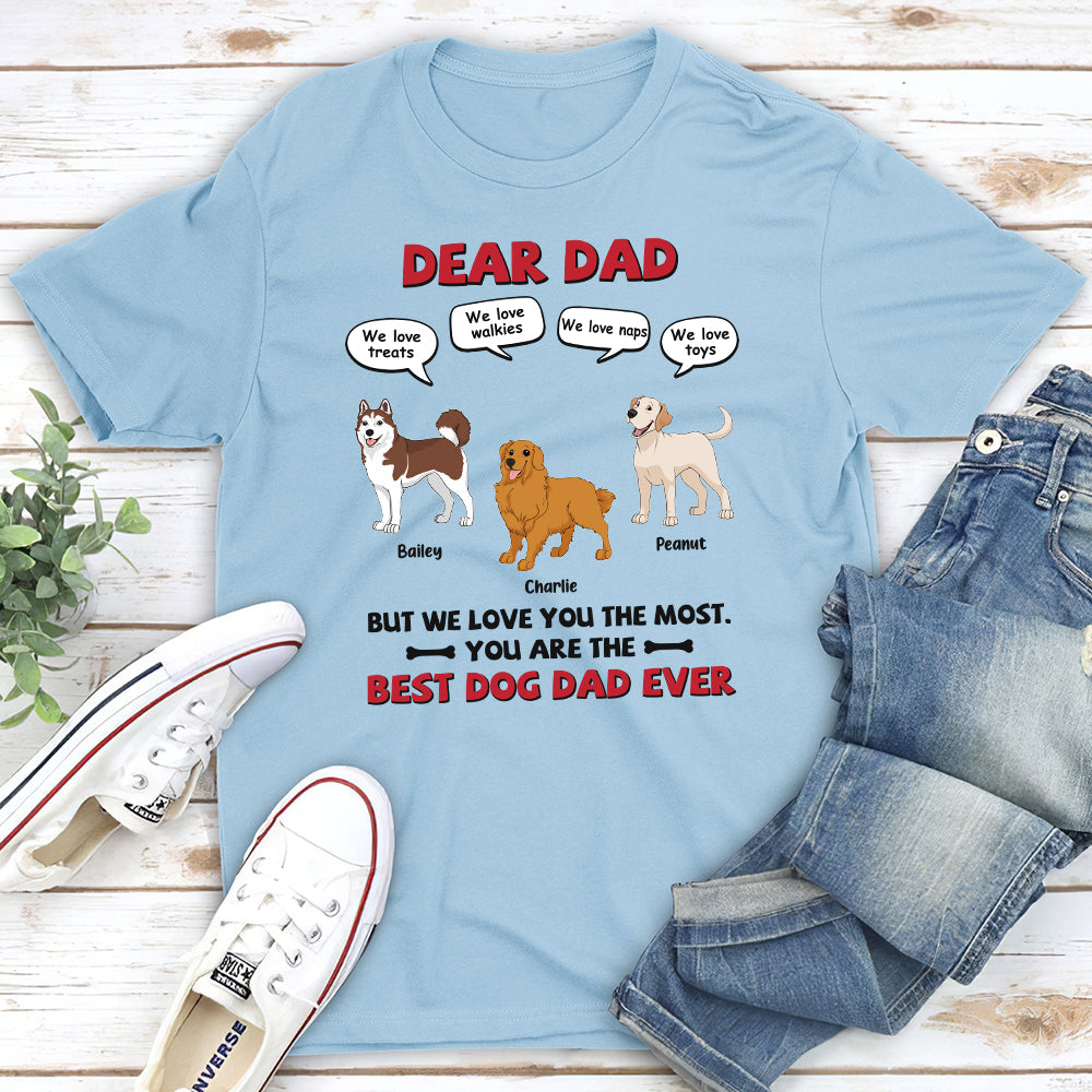 Treats And Naps 2 - Personalized Custom Unisex 5.3 oz T-shirt for Pet Lovers
