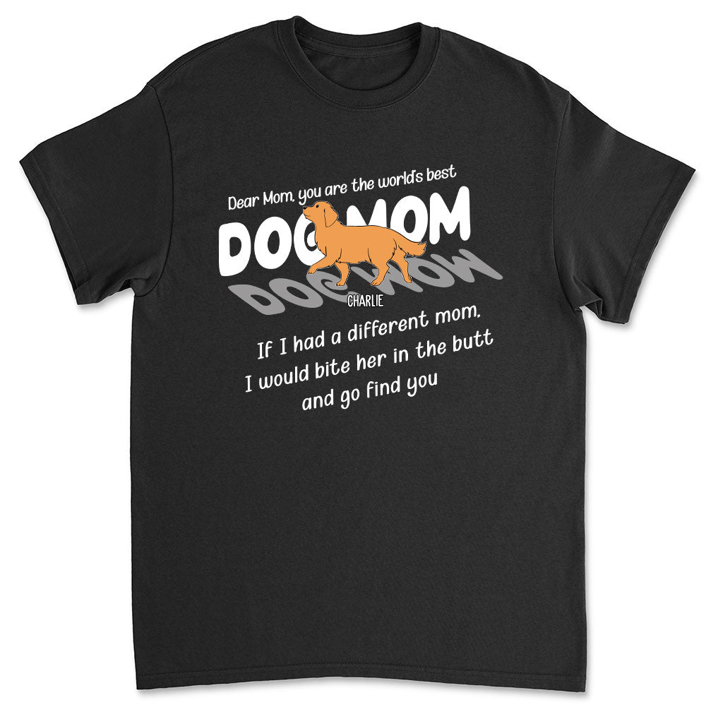 Dog Finding You - Personalized Custom Unisex 5.3 oz T-shirt for Pet Lovers