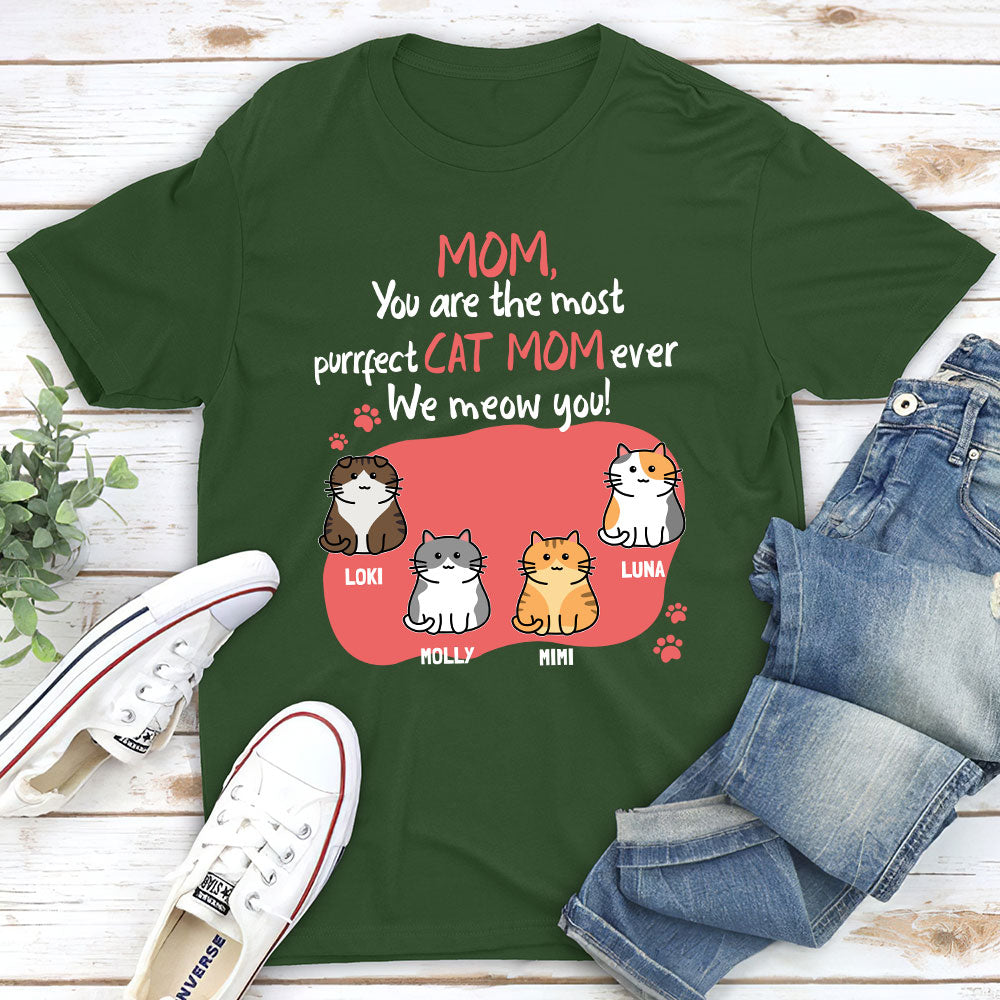 We Meow You - Personalized Custom Unisex 5.3 oz T-shirt for Pet Lovers
