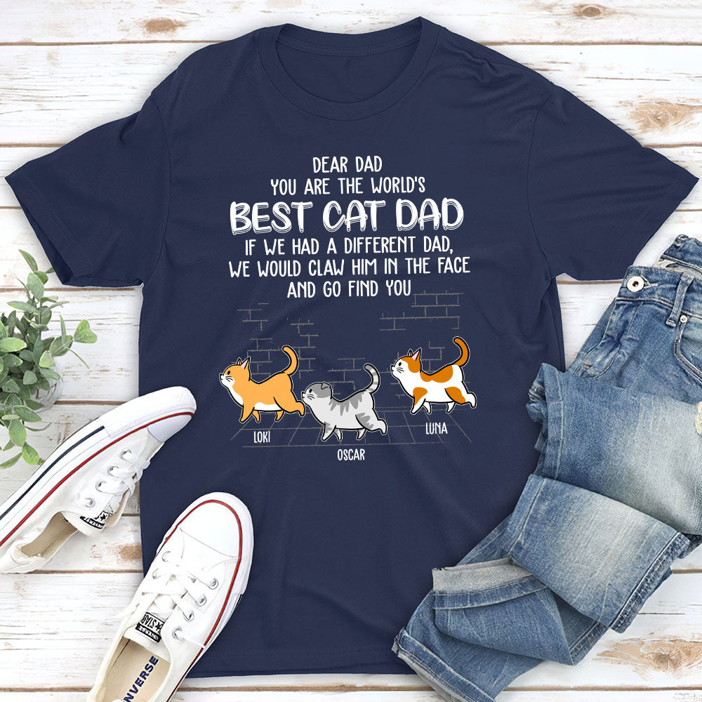 Exclusive 'I Would Claw Her Face' Personalized Custom Unisex 5.3 oz T-shirt