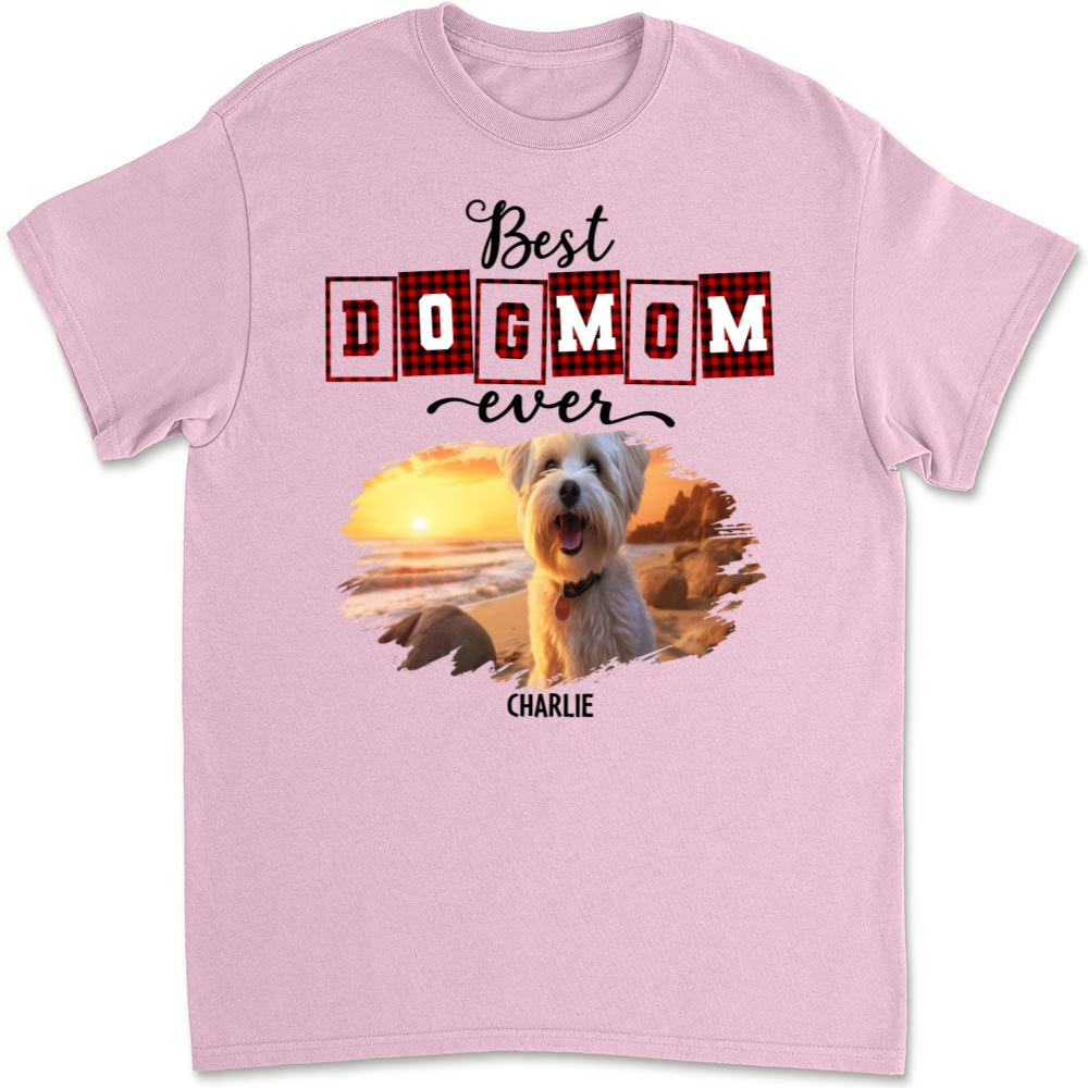 Best Mom Of The Year Personalized Custom Unisex 5.3 oz Photo T-shirt