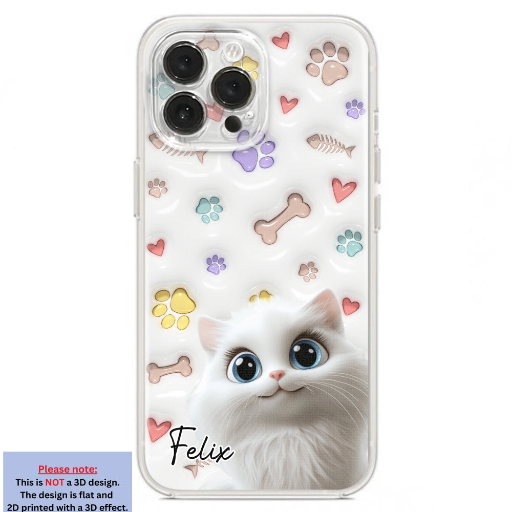 Adorable Baby Pet - Customizable 3D Inflated Effect Personalized Phone Case