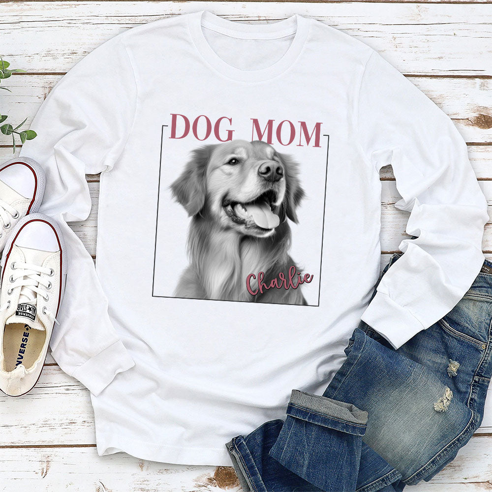 Let's Embark on a Journey Together - Personalized Custom Unisex 6.0 oz Long Sleeve T-shirt for Pet Lovers