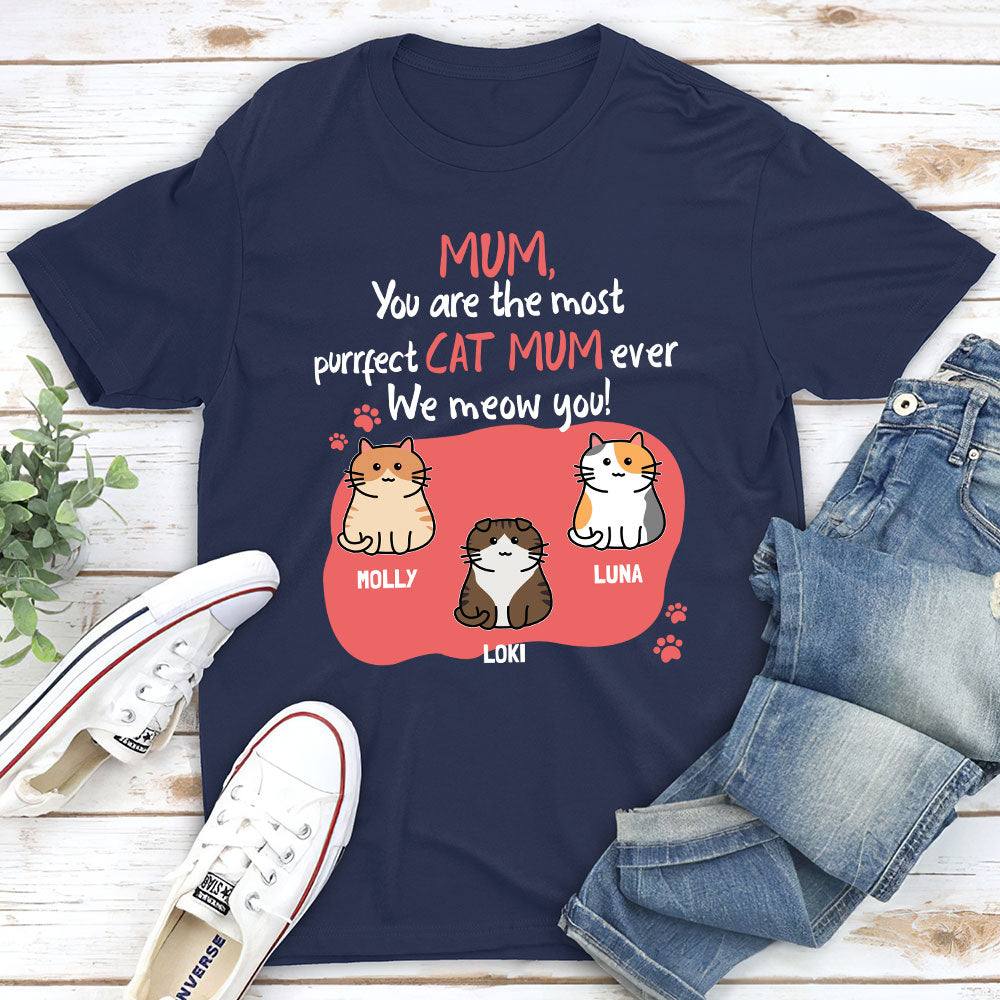 We Meow You - Personalized Custom Unisex 5.3 oz T-shirt for Pet Lovers