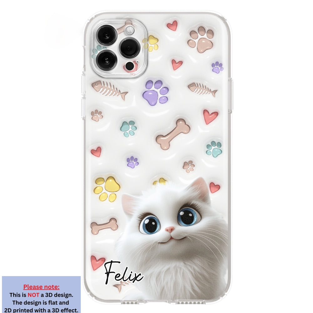Adorable Baby Pet - Customizable 3D Inflated Effect Personalized Phone Case
