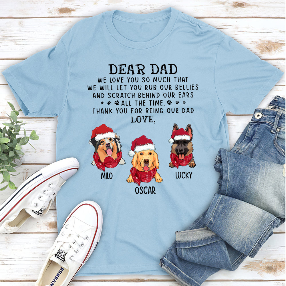 Love So Much Christmas - Personalized Custom Unisex T-Shirt for Pet Lovers