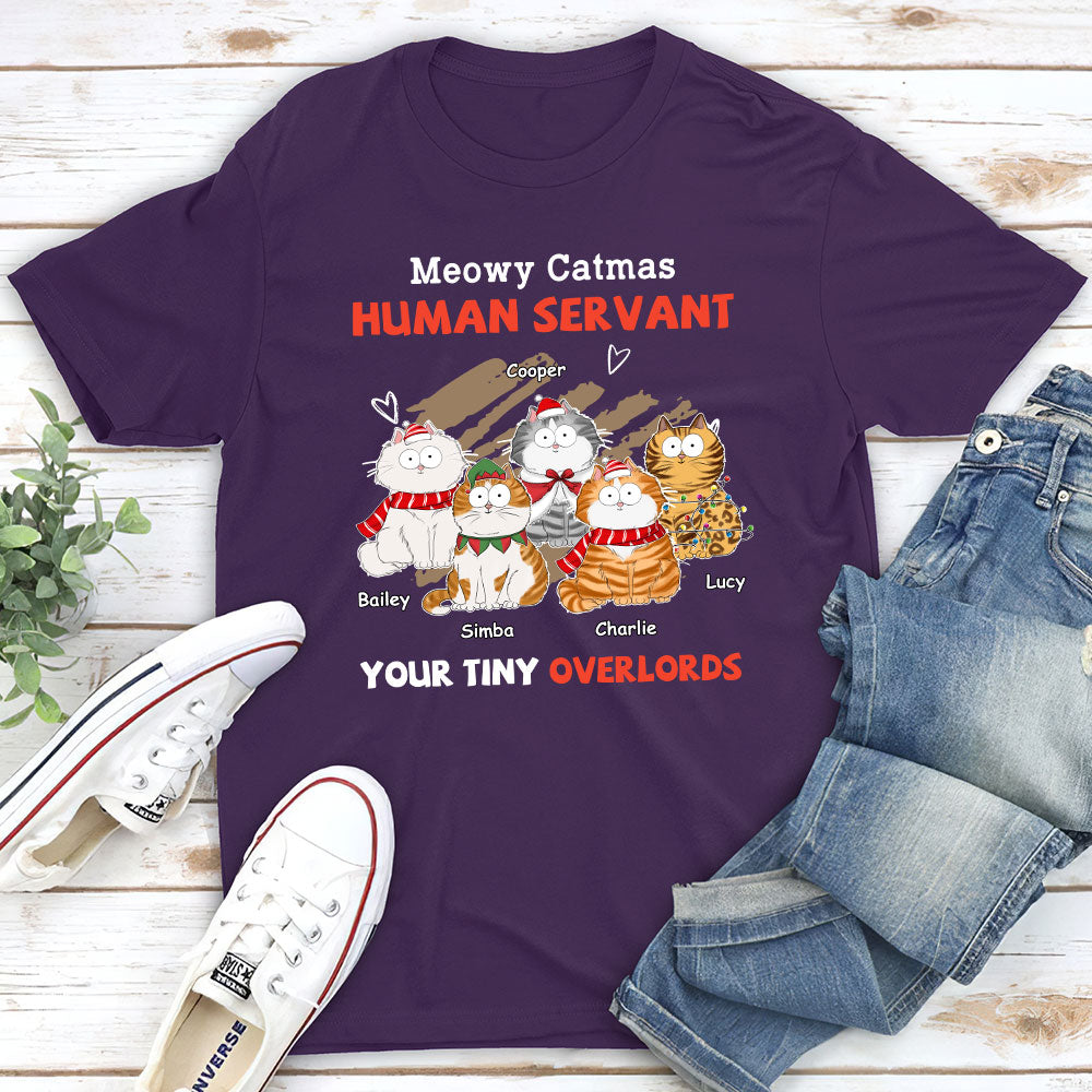 Meowy Catmas Servant - Stylish Personalized Custom Unisex 5.3 oz T-shirt