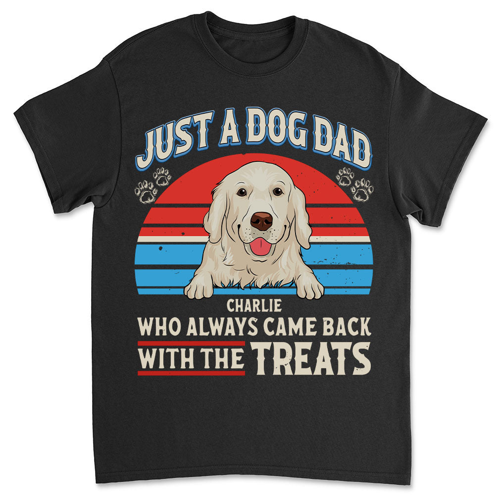 Who Always Came Back - Personalized Custom Unisex 5.3 oz T-shirt for Pet Lovers