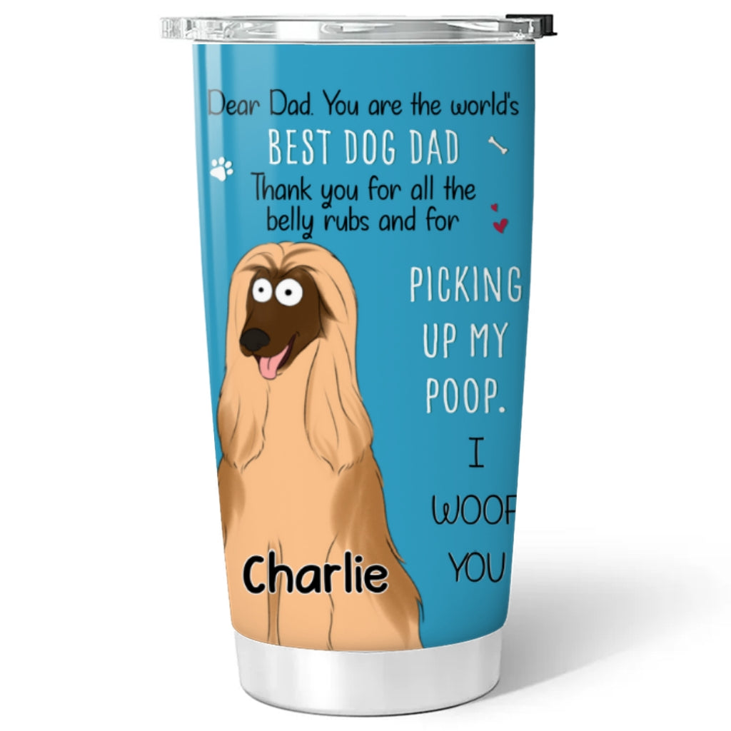 All The Belly Rubs - Personalized Custom 20oz Stainless Steel Tumbler with Thousands of Cool Designs