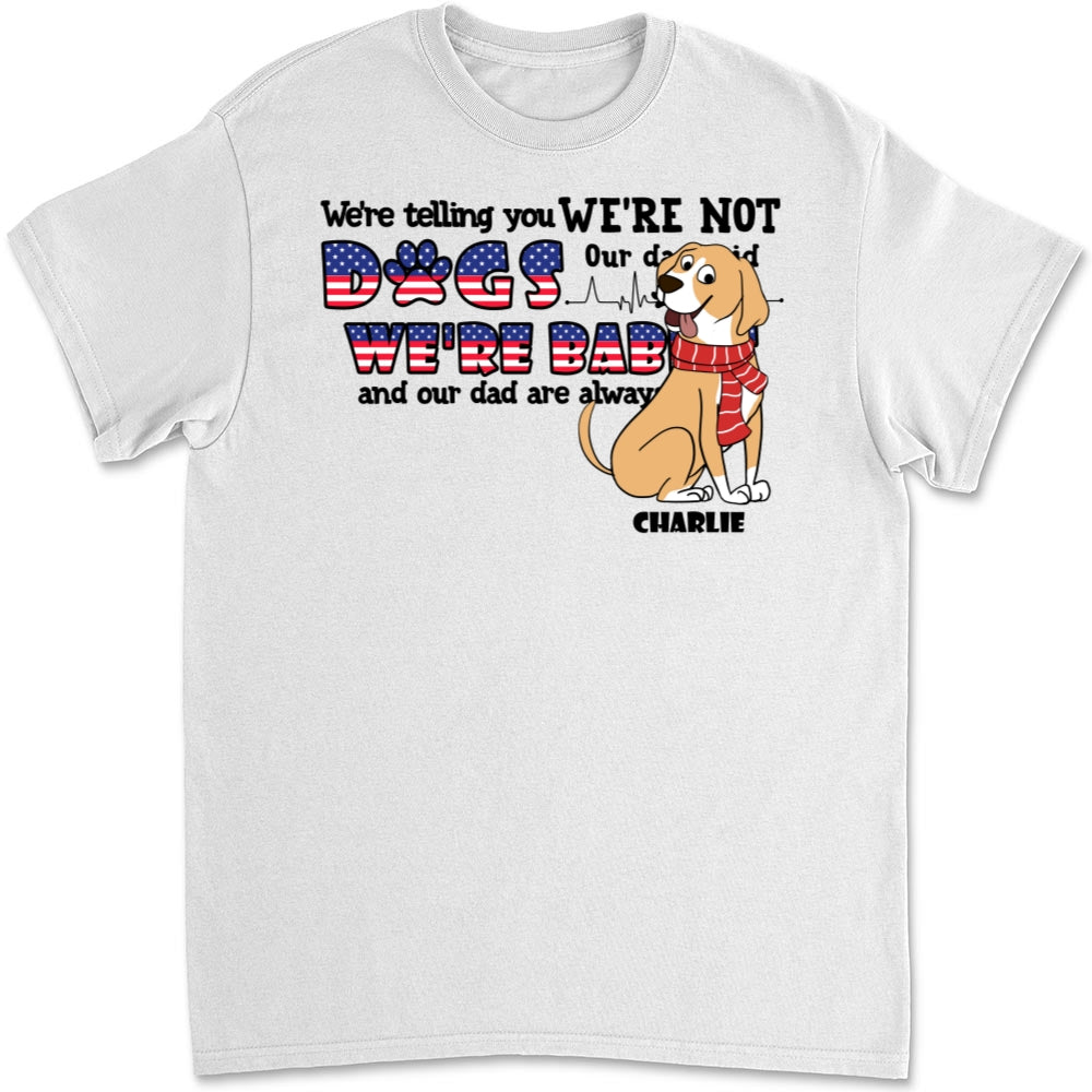 Unique Personalized Custom Unisex 'I Am Not A Baby' T-shirt