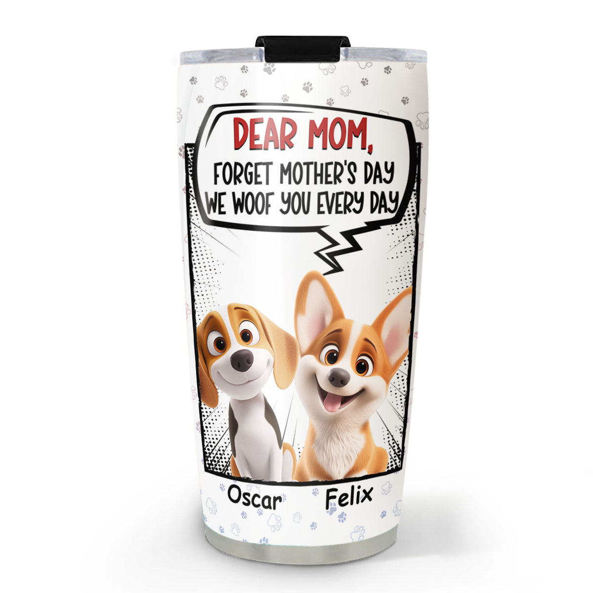 Forget It - 20oz Personalized Custom Tumbler with Thousands of Cool Designs