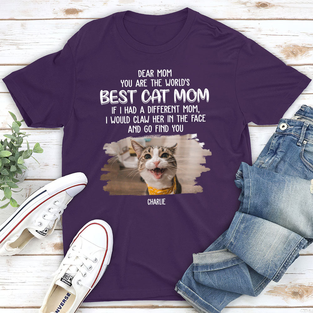 Exclusive 'I Would Claw Her Face' Personalized Custom Unisex 5.3 oz T-shirt