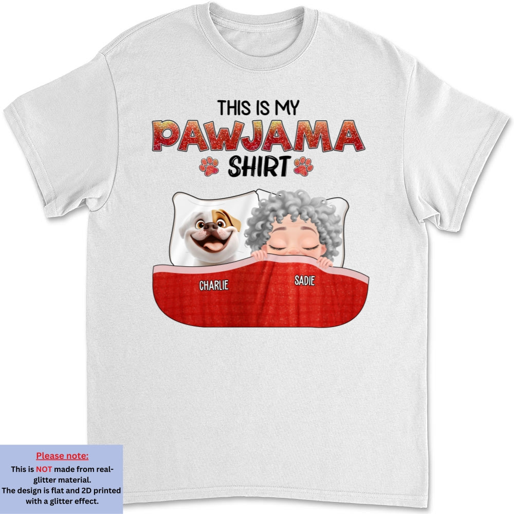 Pawjama Blink - Personalized Custom Unisex 5.3 oz T-Shirt for Pet Lovers
