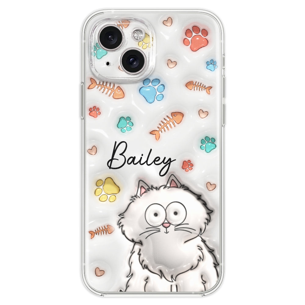 My Lovely Fur Babies - Personalized Custom 3D Inflated Effect Smartphone Case for Fashionable Protection