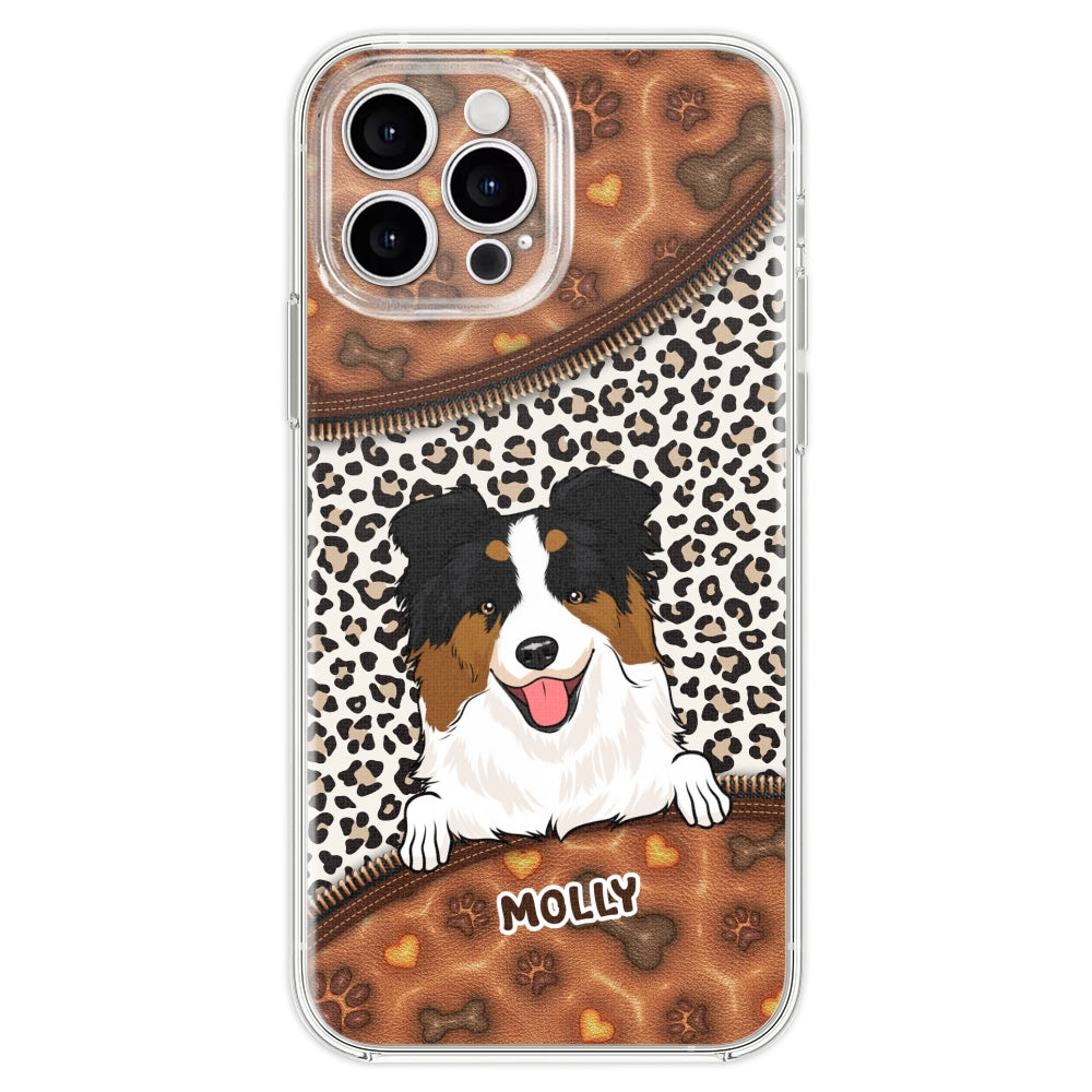 Our Dogs - Customizable 3D Inflated Effect Personalized Phone Case for Smartphones