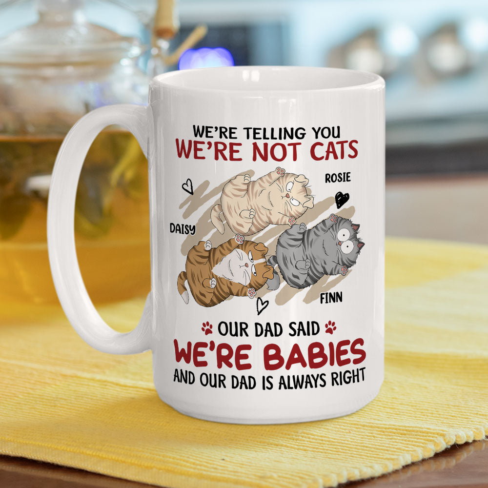 Im A Baby - Personalized Custom Ceramic Coffee Mug for Mom (11oz & 15oz Sizes)