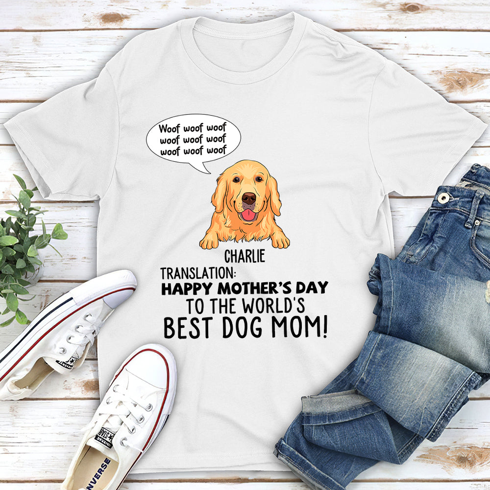 Woof Woof Woof - Personalized Custom Unisex 5.3 oz T-shirt for Pet Lovers