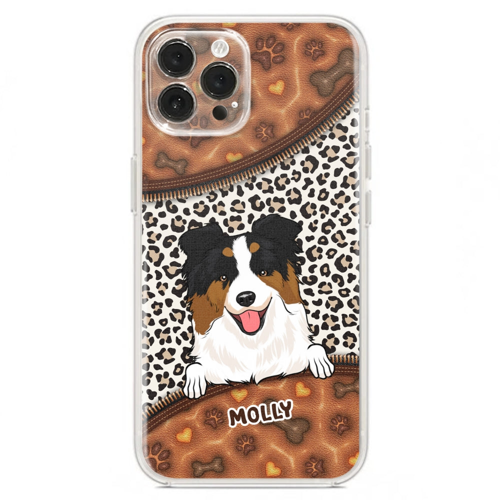 Our Dogs - Customizable 3D Inflated Effect Personalized Phone Case for Smartphones
