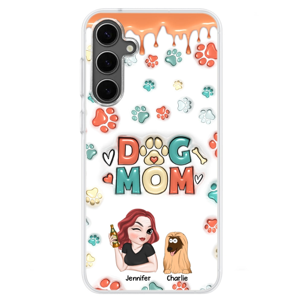 My Lovely Dog Ver 3 - Exclusive Personalized Custom 3D Inflated Effect TPU Phone Case for Smartphones
