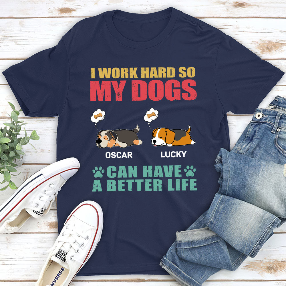 Enhance Your Dog's Life with Personalized Custom Unisex T-shirt