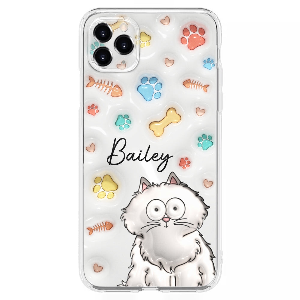 My Lovely Fur Babies Ver Pet - Personalized Custom 3D Inflated Effect Phone Case for All Smartphones
