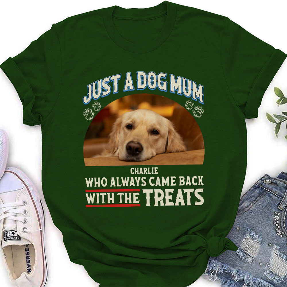Who Always Came Back Personalized Custom Photo Women's T-shirt - Ideal Gift for Pet Lovers