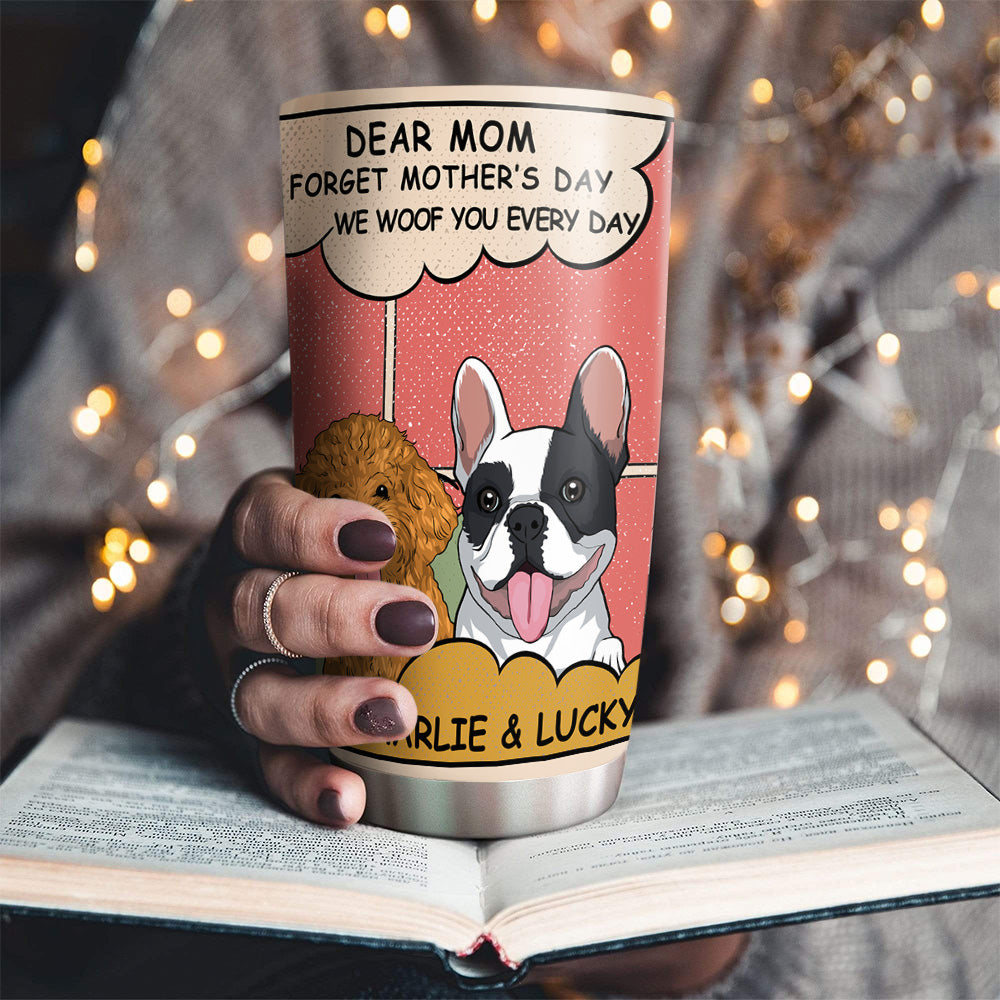 Woof You - Premium Personalized Custom 20oz Stainless Steel Tumbler with Thousands of Cool Designs