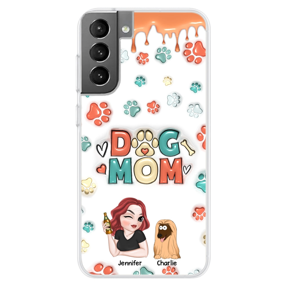 My Lovely Dog Ver 3 - Exclusive Personalized Custom 3D Inflated Effect TPU Phone Case for Smartphones