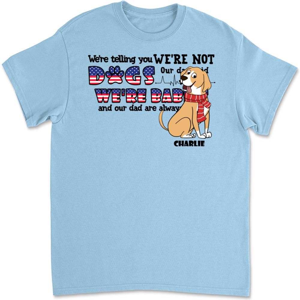 Unique Personalized Custom Unisex 'I Am Not A Baby' T-shirt