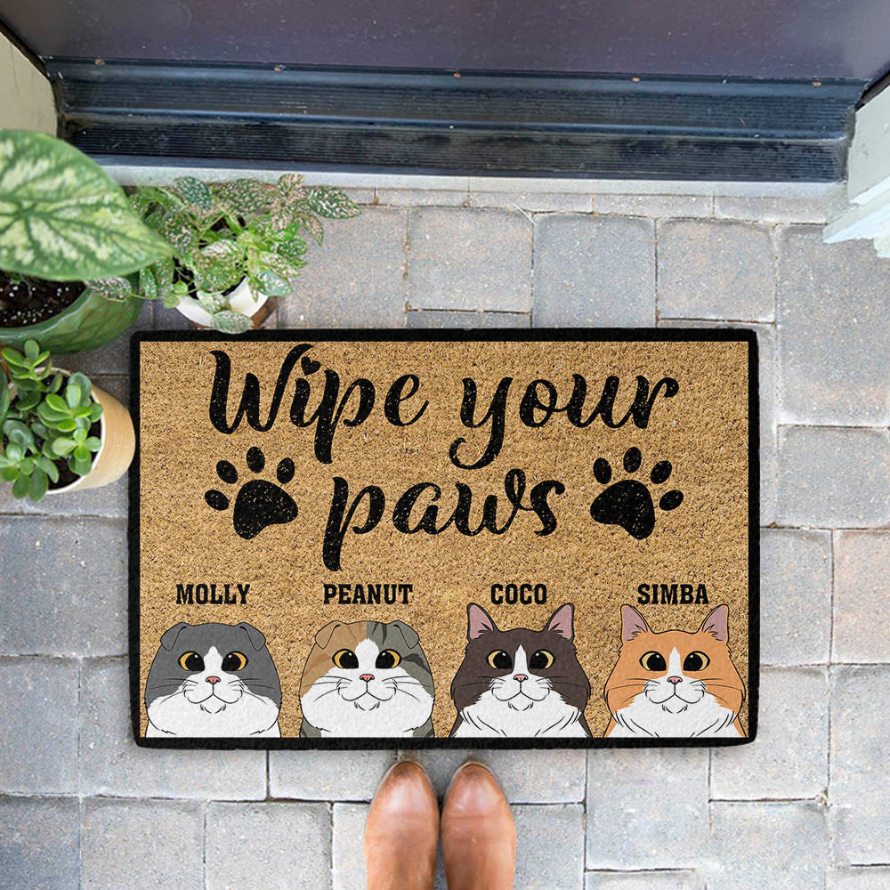 Personalized Custom Doormat - Wipe Your Paws with Your Dog's Picture