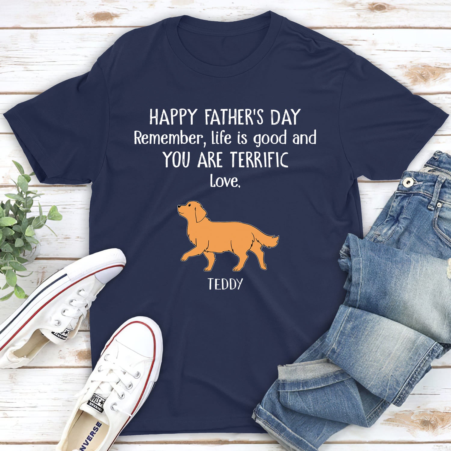 You Are Terrific - Personalized Custom Unisex Heavy Cotton T-shirt for Pet Lovers