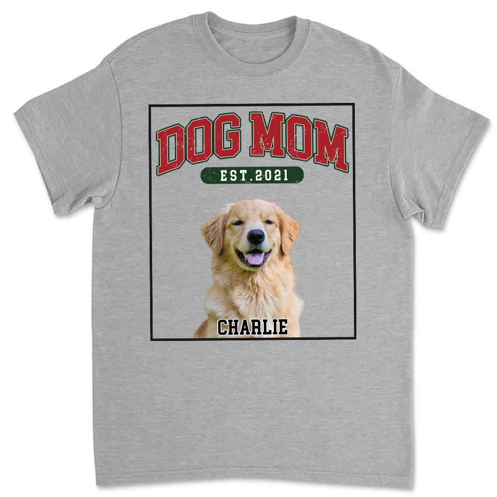 Love You My Mom Dad Personalized Custom Unisex 5.3 oz Photo T-shirt