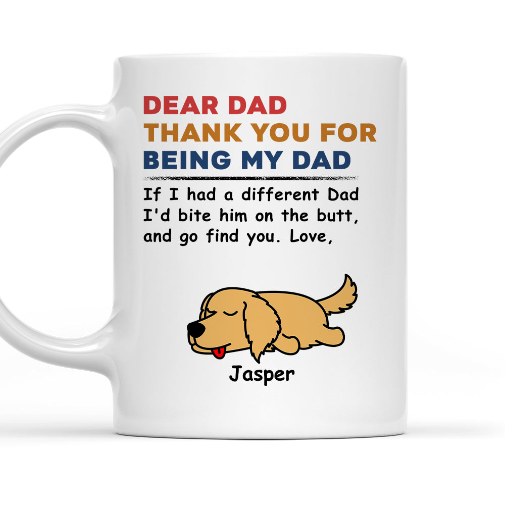 Pet Bite Butt - Exquisite Personalized Custom Coffee Mug for Pet Lovers