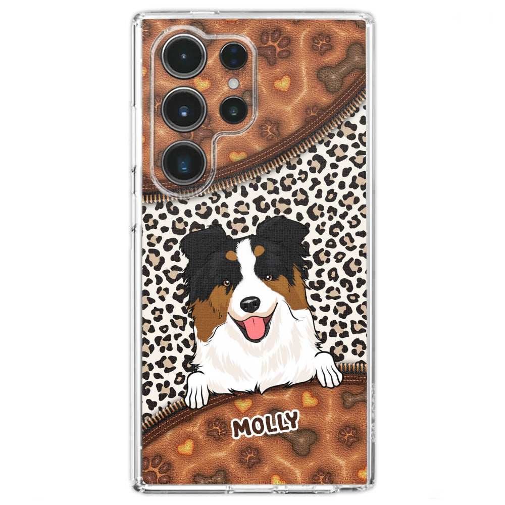 Our Dogs - Customizable 3D Inflated Effect Personalized Phone Case for Smartphones