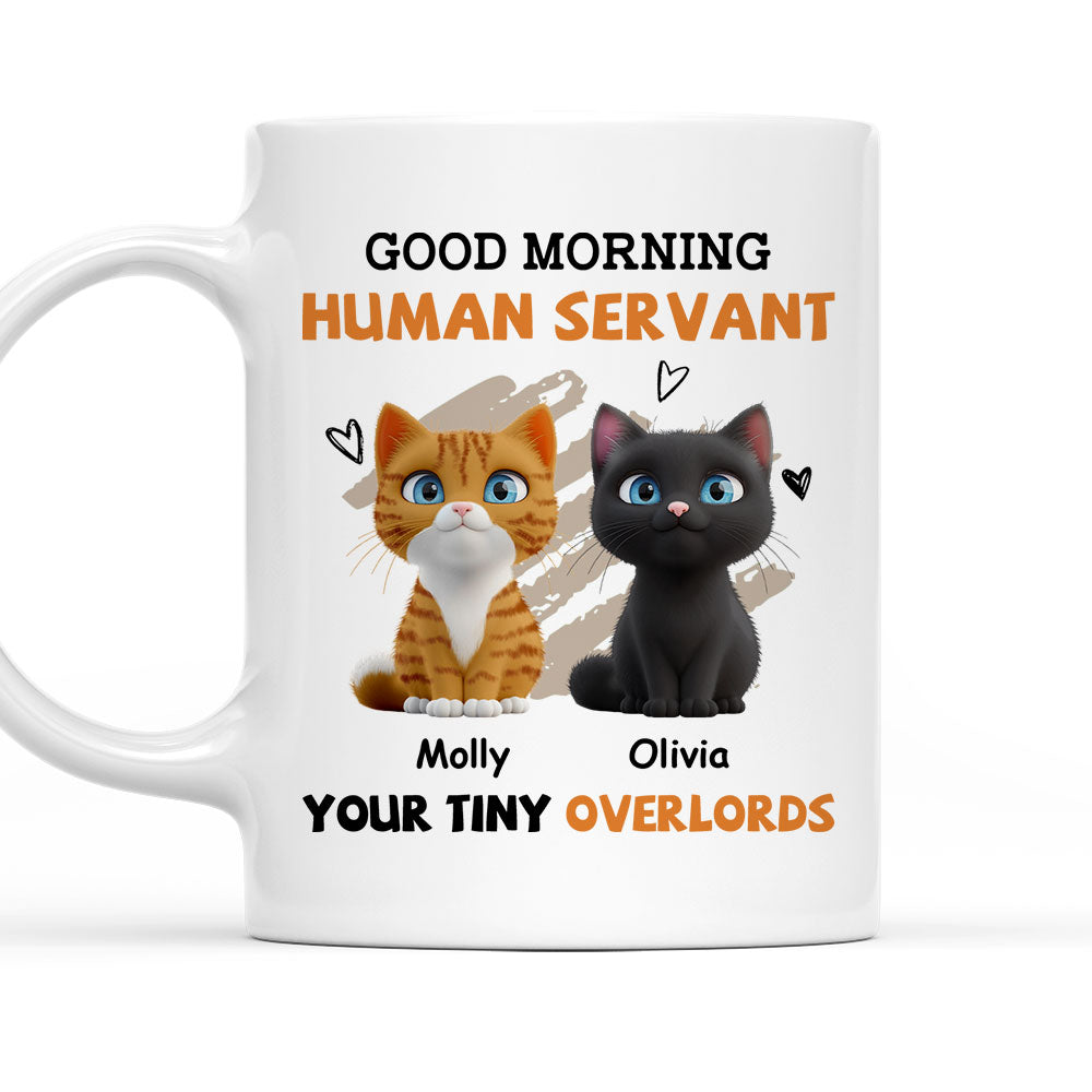 To My Human Servant Ver 2 - Personalized Customizable Coffee Mug for All Beverages