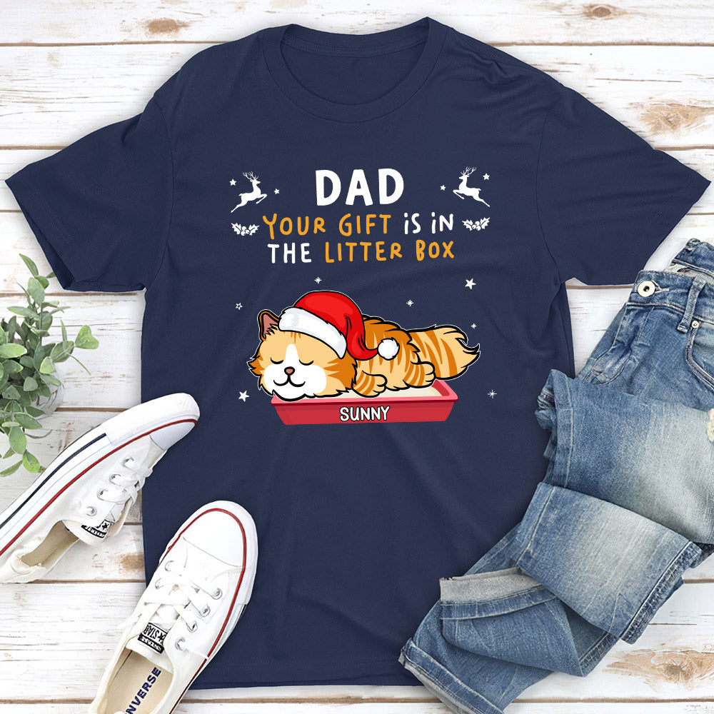 Unique Personalized Custom Unisex T-shirt - Gift Hidden In The Box for Pet Lovers