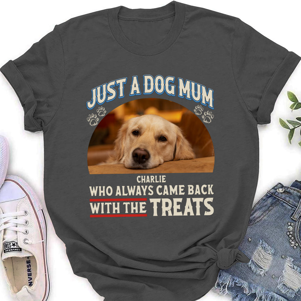Who Always Came Back Personalized Custom Photo Women's T-shirt - Ideal Gift for Pet Lovers