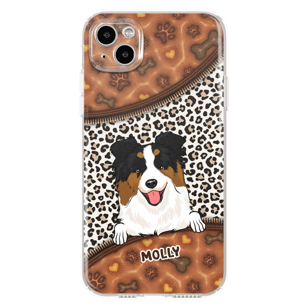 Our Dogs - Customizable 3D Inflated Effect Personalized Phone Case for Smartphones