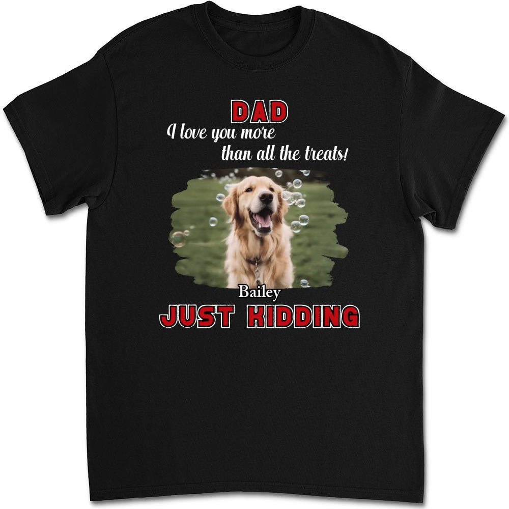 Exclusive Personalized Custom Unisex Photo T-shirt - More Than Just Treats