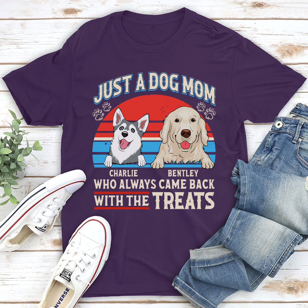 Who Always Came Back - Personalized Custom Unisex 5.3 oz T-shirt for Pet Lovers