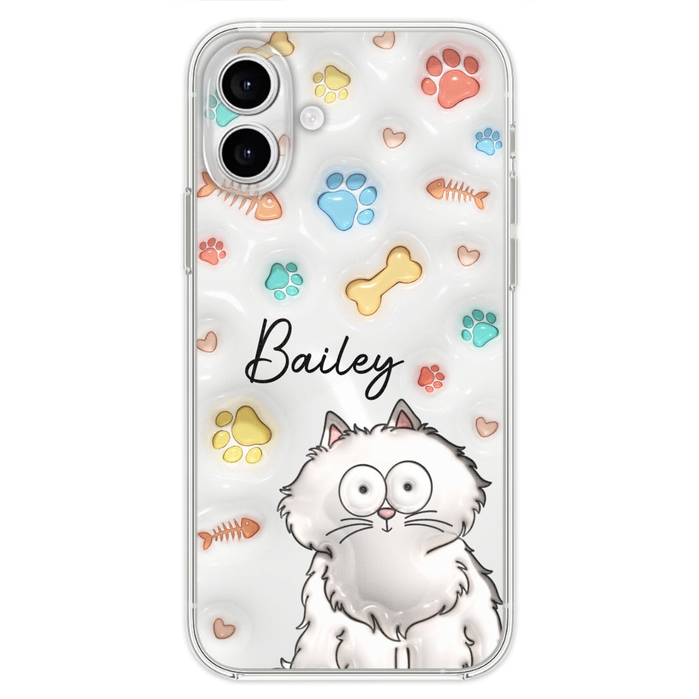 My Lovely Fur Babies Ver Pet - Personalized Custom 3D Inflated Effect Phone Case for All Smartphones