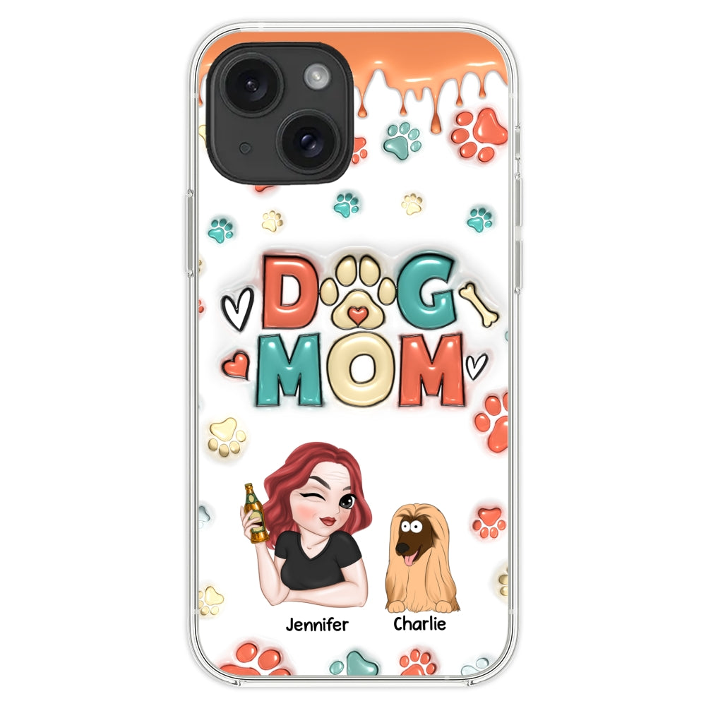 My Lovely Dog Ver 3 - Exclusive Personalized Custom 3D Inflated Effect TPU Phone Case for Smartphones