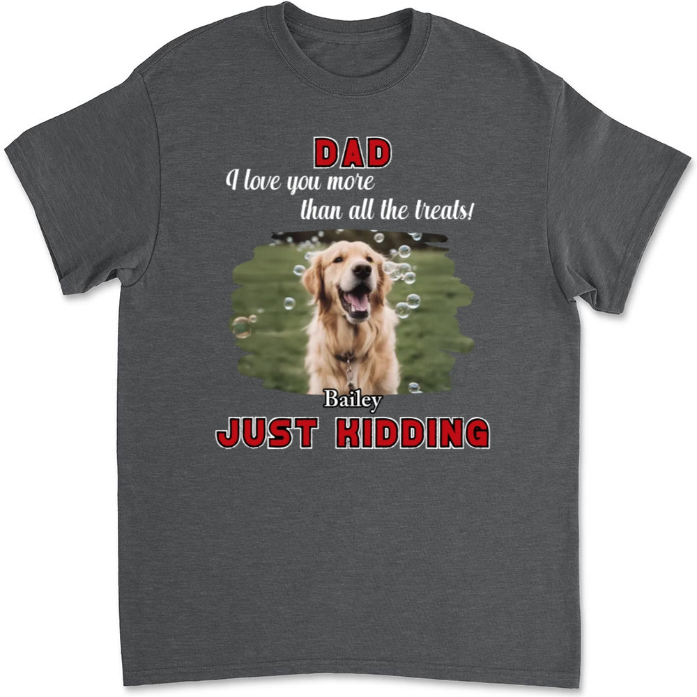 Exclusive Personalized Custom Unisex Photo T-shirt - More Than Just Treats