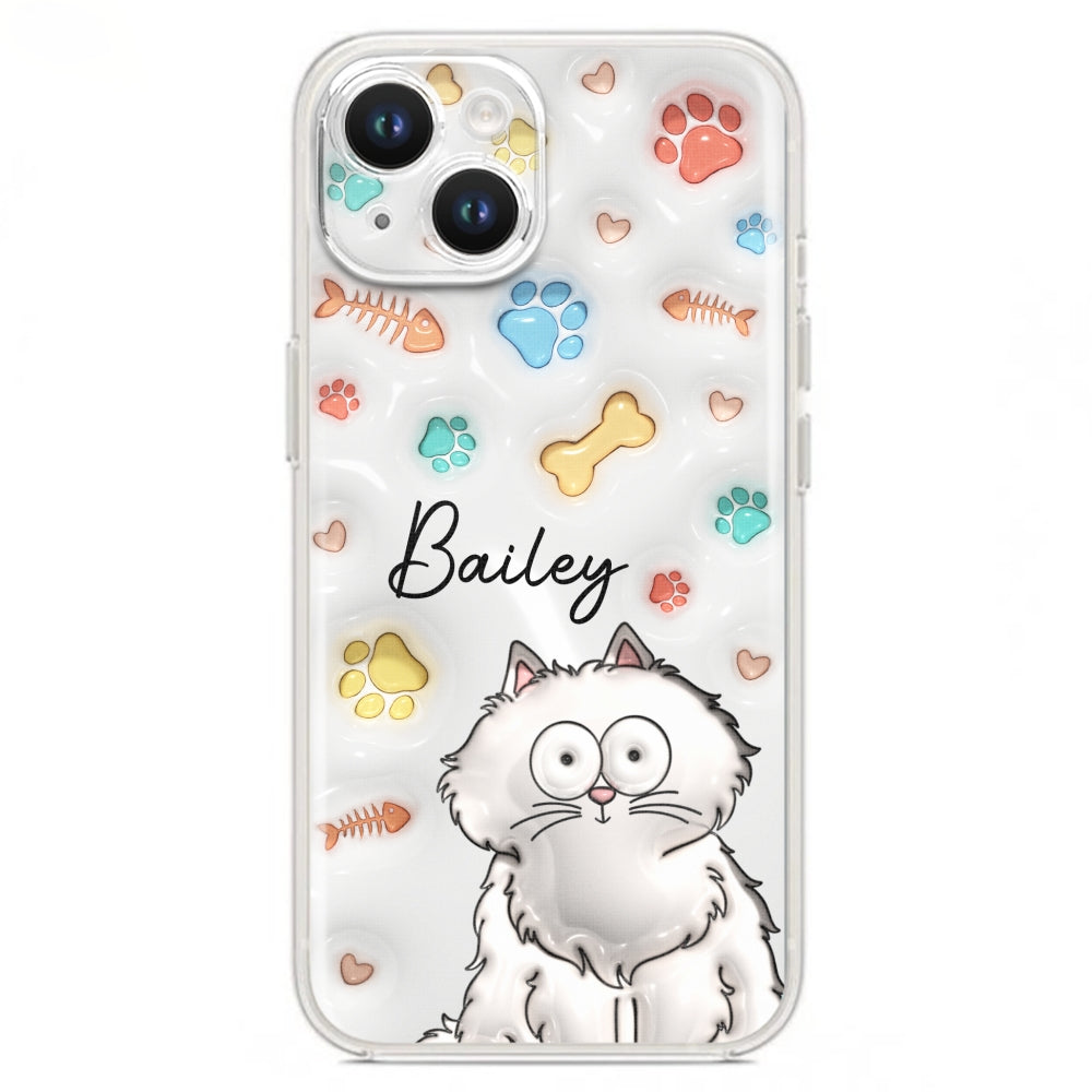 My Lovely Fur Babies Ver Pet - Personalized Custom 3D Inflated Effect Phone Case for All Smartphones