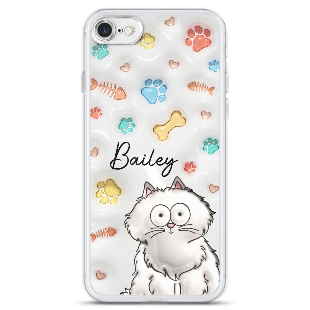My Lovely Fur Babies Ver Pet - Personalized Custom 3D Inflated Effect Phone Case for All Smartphones